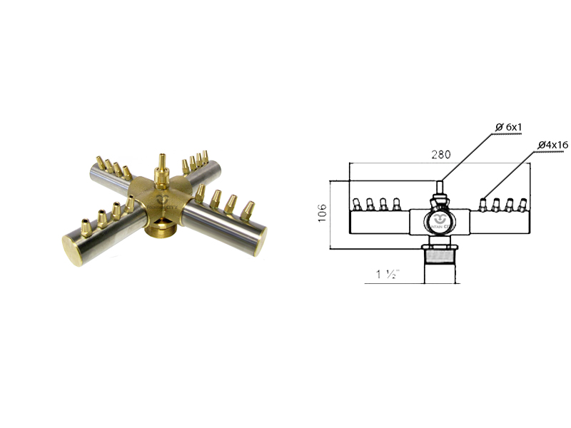 Фонтанная насадка FC 