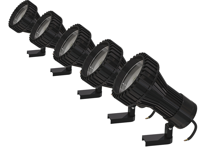 Светильник G40/1/3 (комплект из 5-х штук) (RGB 220V)