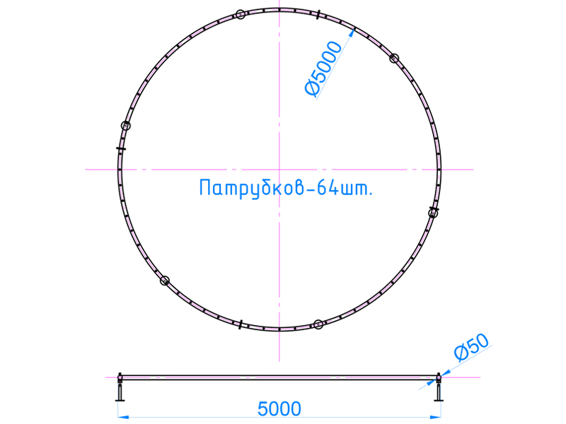 Фонтанное кольцо FC-ХN-5000
