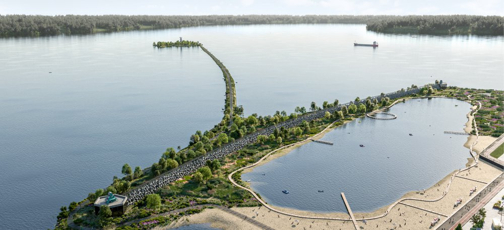 Набережная Фекрята Табеева в г. Набережные Челны, изображение