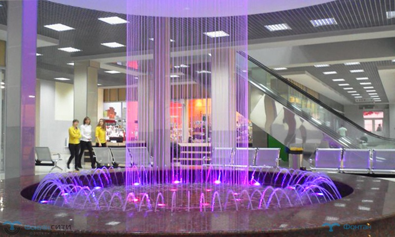 Нитевидный фонтан г. Клинцы, изображение