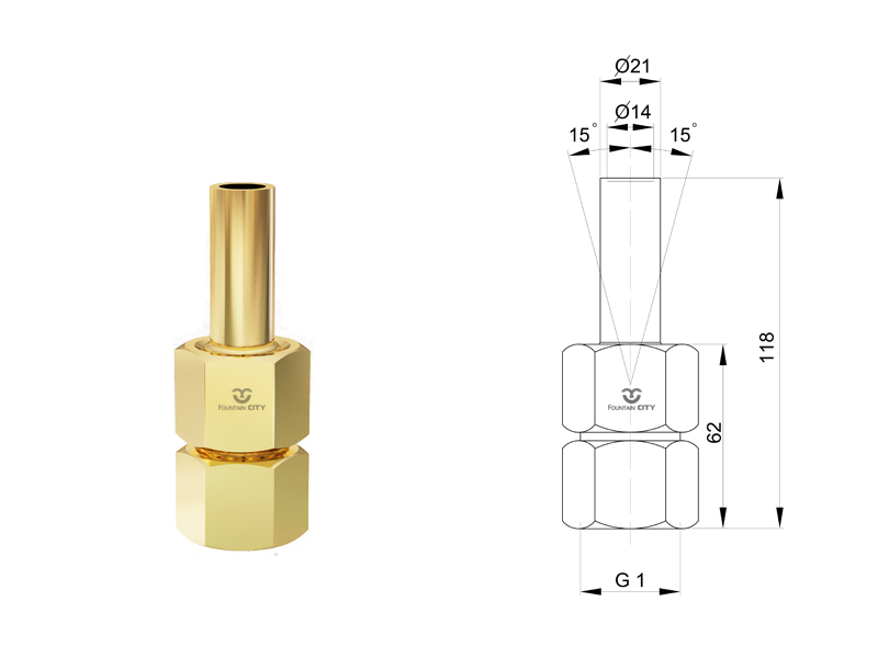 Фонтанная насадка FC 