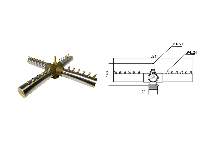 Фонтанная насадка FC 