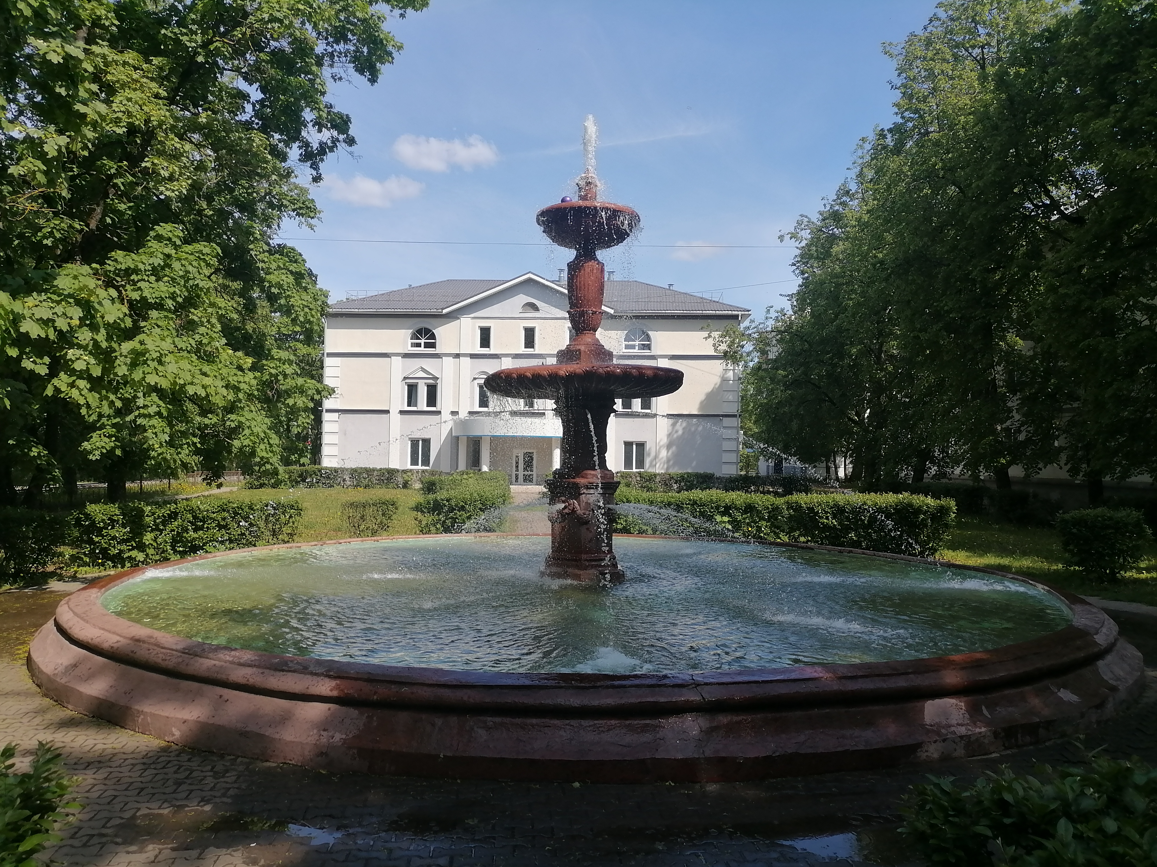 Реставрация фонтана г. Великий Новгород