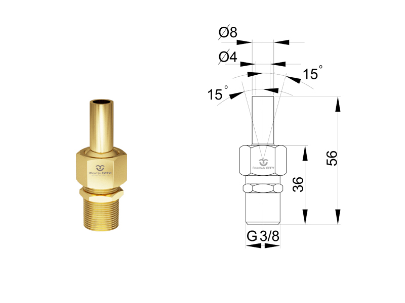 Фонтанная насадка FC 
