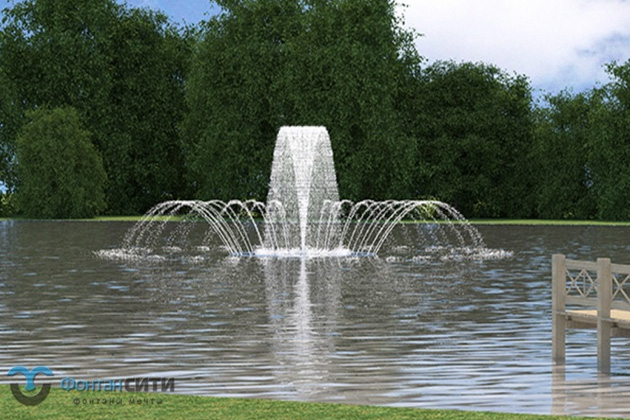 Плавающие фонтаны