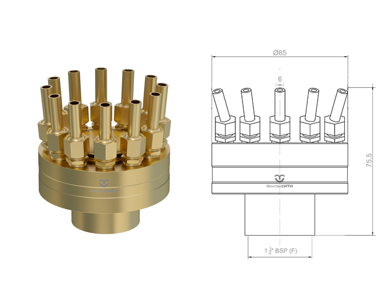 Фонтанная насадка FC 
