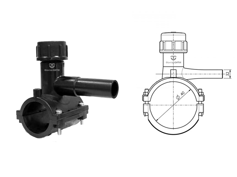 Седелки электросварные с фрезой FC-2