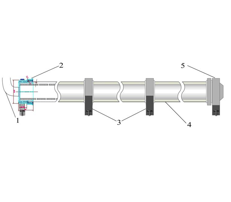 Трубчатый аэратор HYDRIG-чертеж
