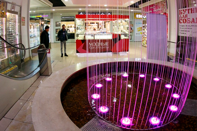 Архангельск нитевидный фонтан, изображение