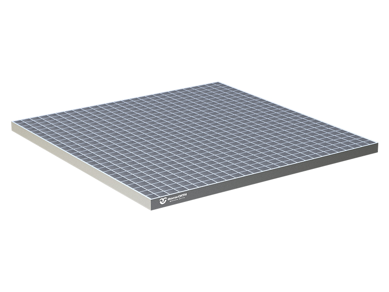 Настил из нержавеющей стали для сухого фонтана 800x800