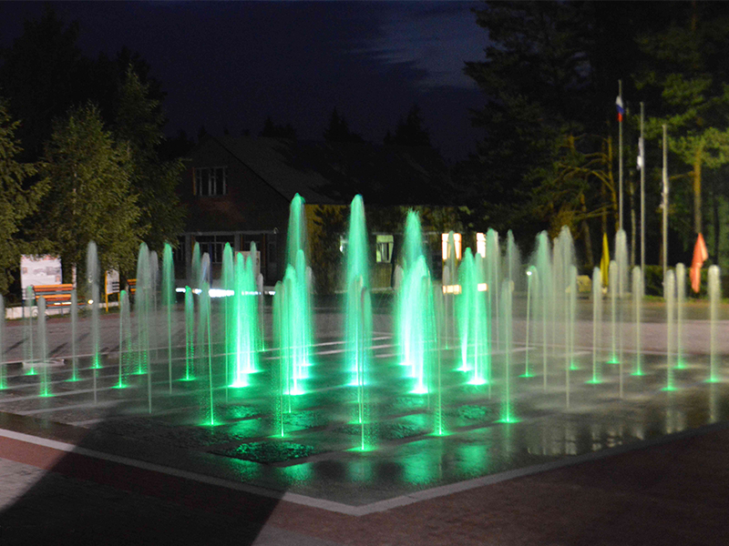 Пешеходный фонтан FC 10400х10400 (с погружными насосами)-2