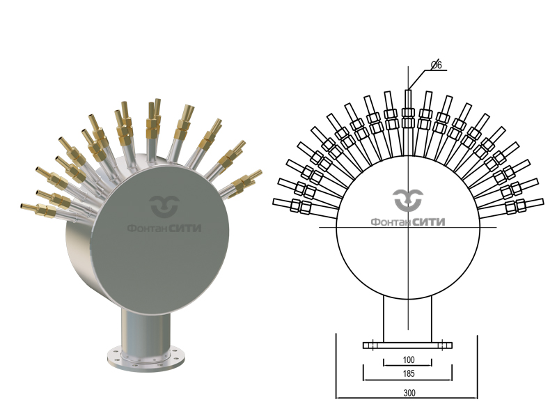 Фонтанная насадка FC 