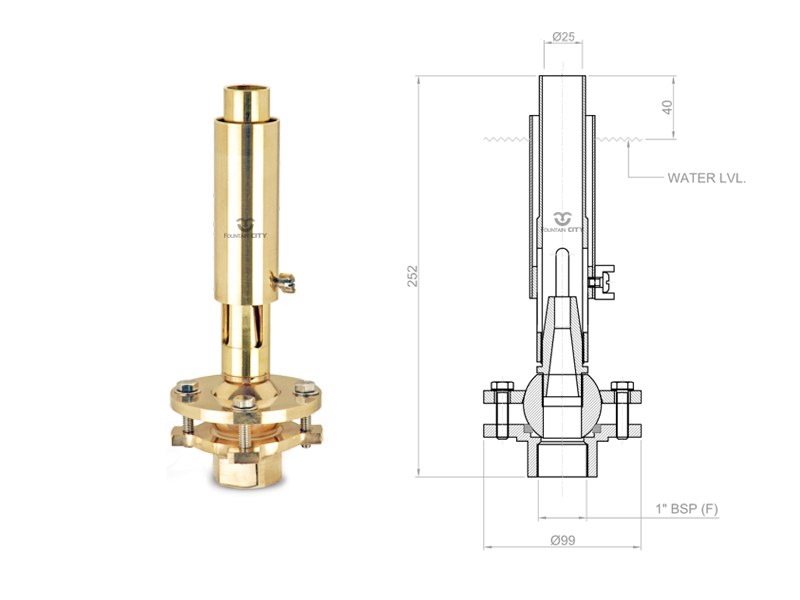Фонтанная насадка FCI 