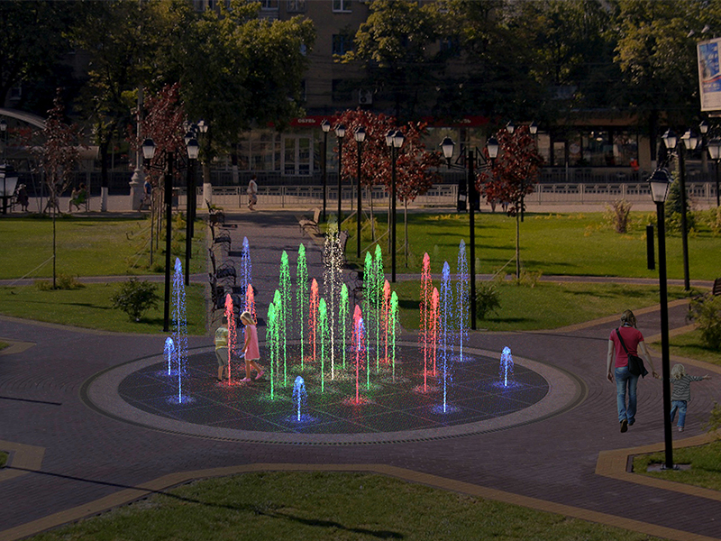 Пешеходный фонтан FC 8800 (с насосами сухой установки)-3