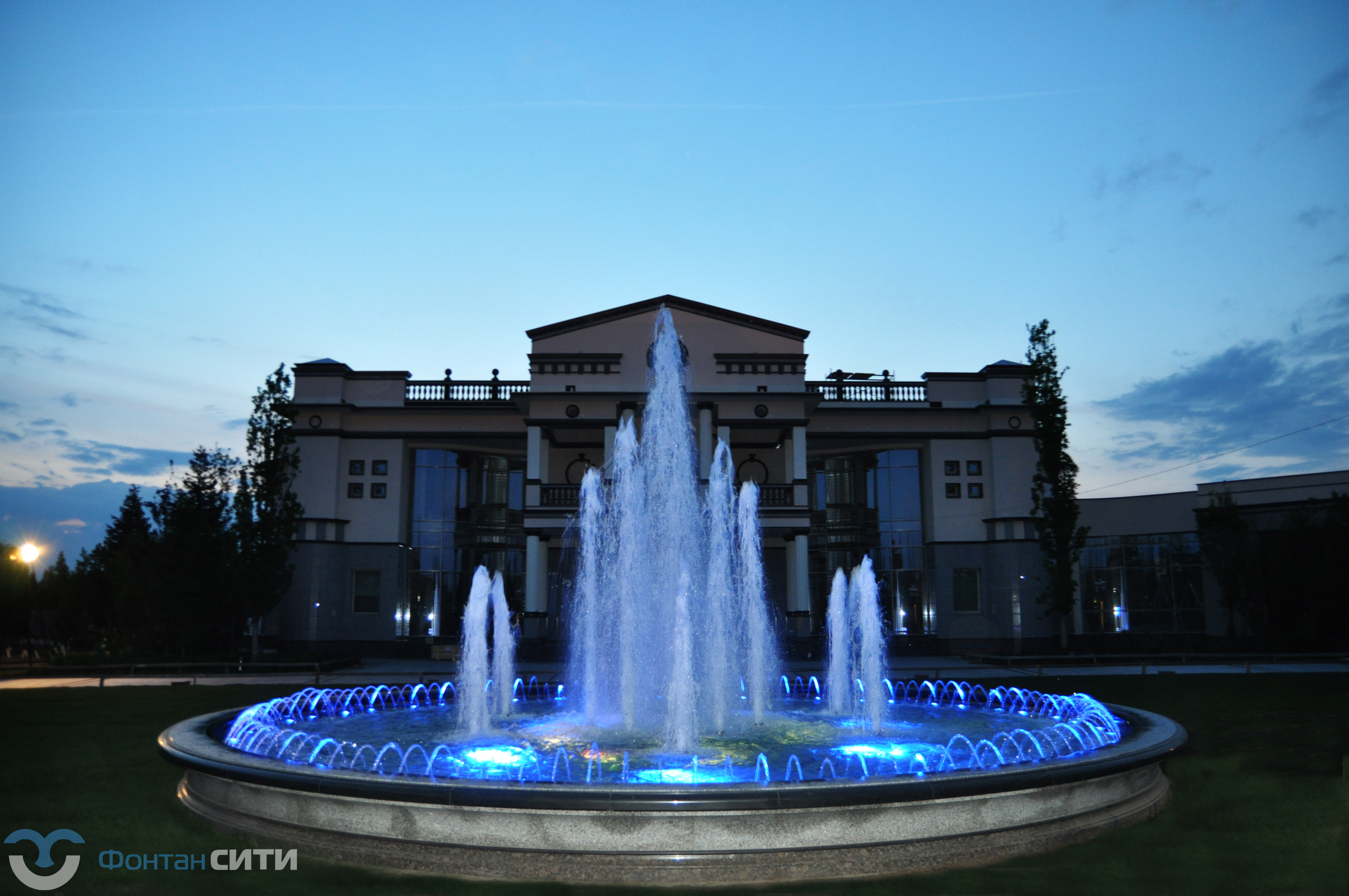 Фонтан в частной усадьбе пос. Барвиха, изображение