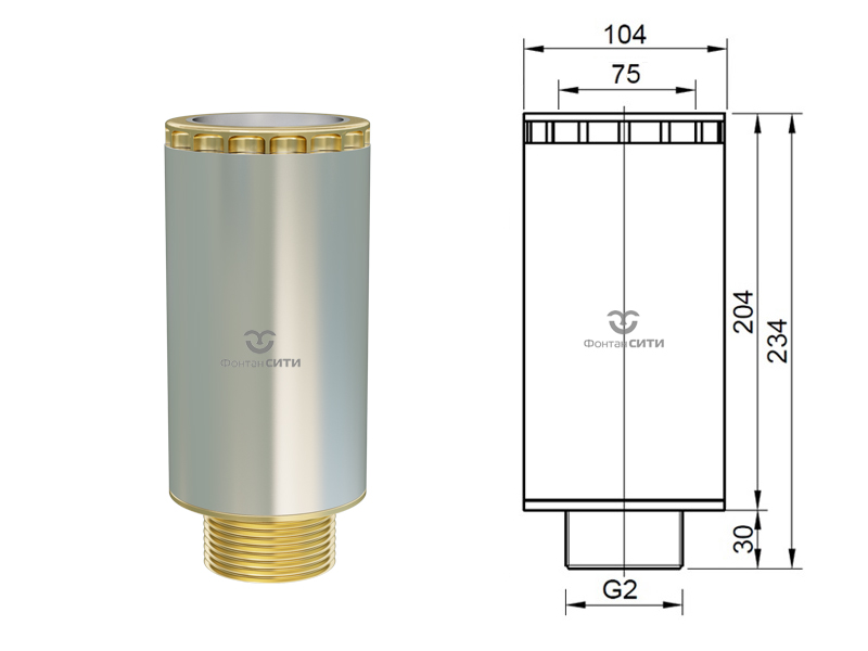 Фонтанная насадка FC 