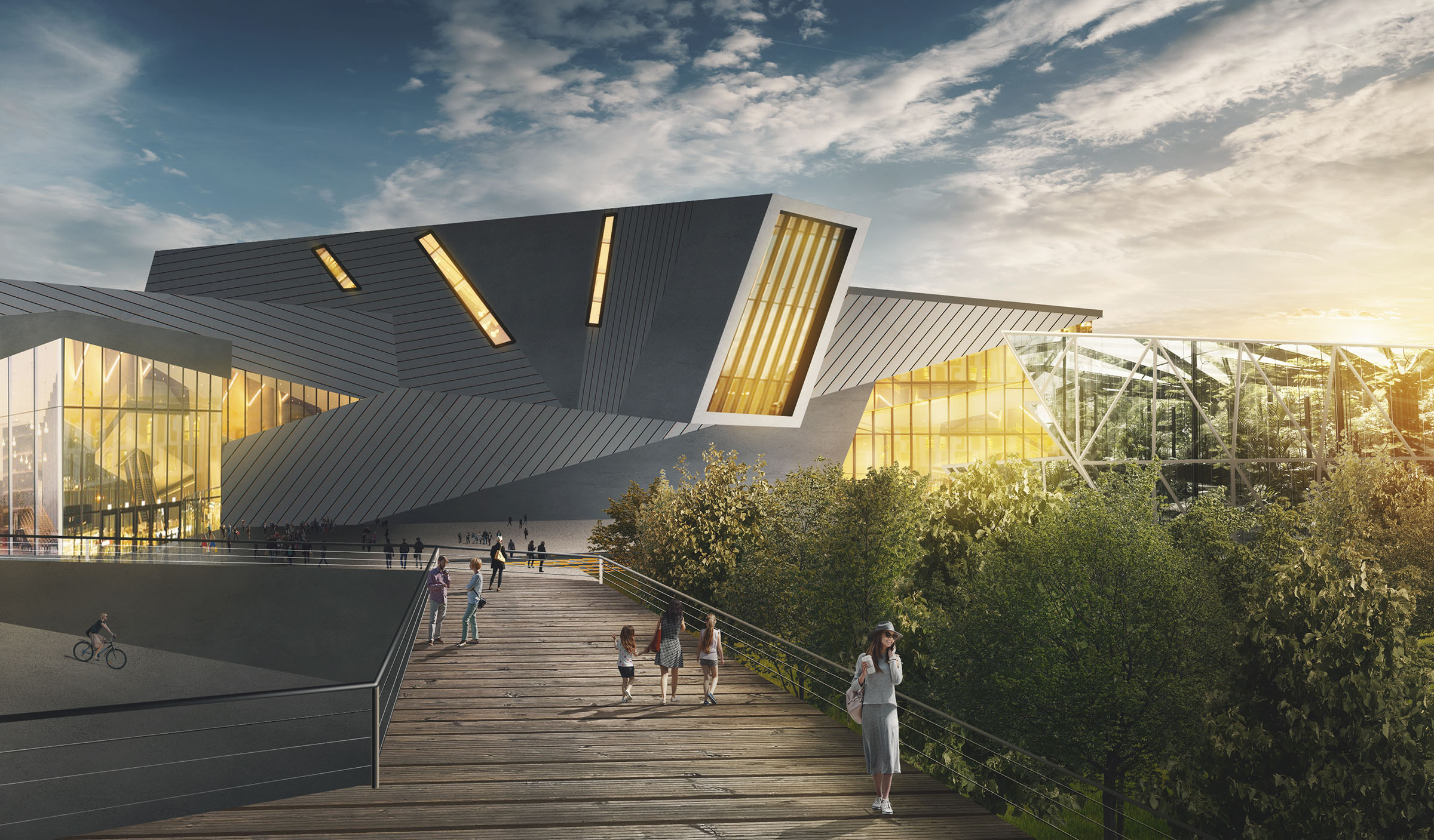 Проект развития городского пространства «Притяжение» в Магнитогорске.