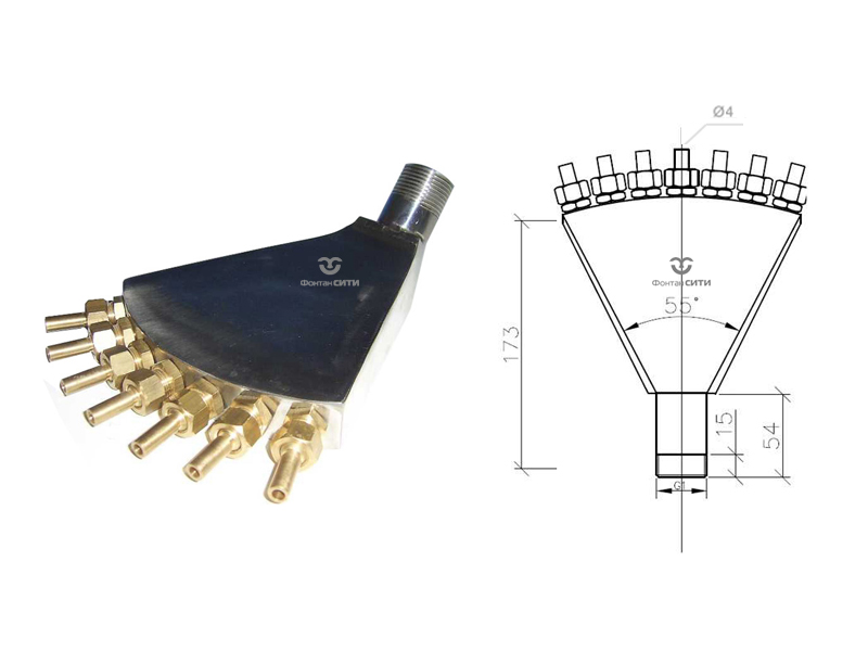 Фонтанная насадка FC 
