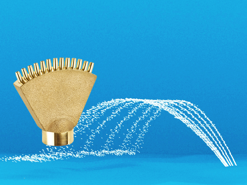 Пример водной картины фонтанной насадки типа 