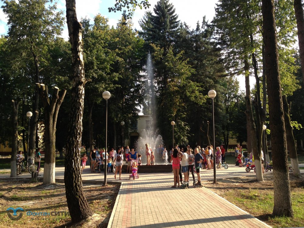 Фонтан г. Брянск, изображение