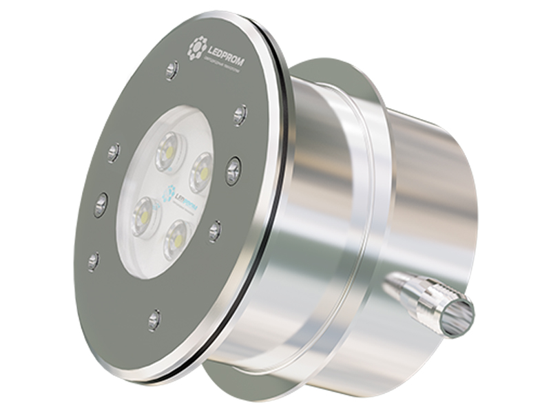 Подводный светильник LP GB 100 RGBW 12-24V AISI 304-2