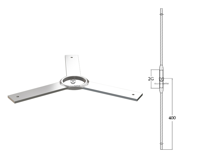 Крепежная планка для светильников 2