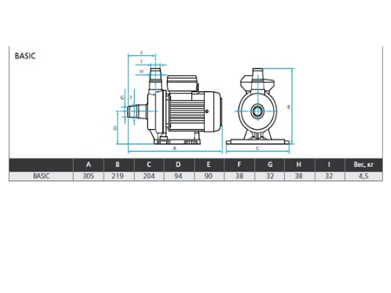 Насос для бассейна 