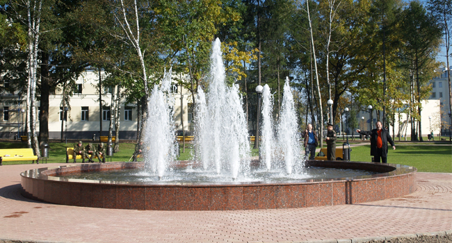 Городской фонтан г. Реутов, изображение