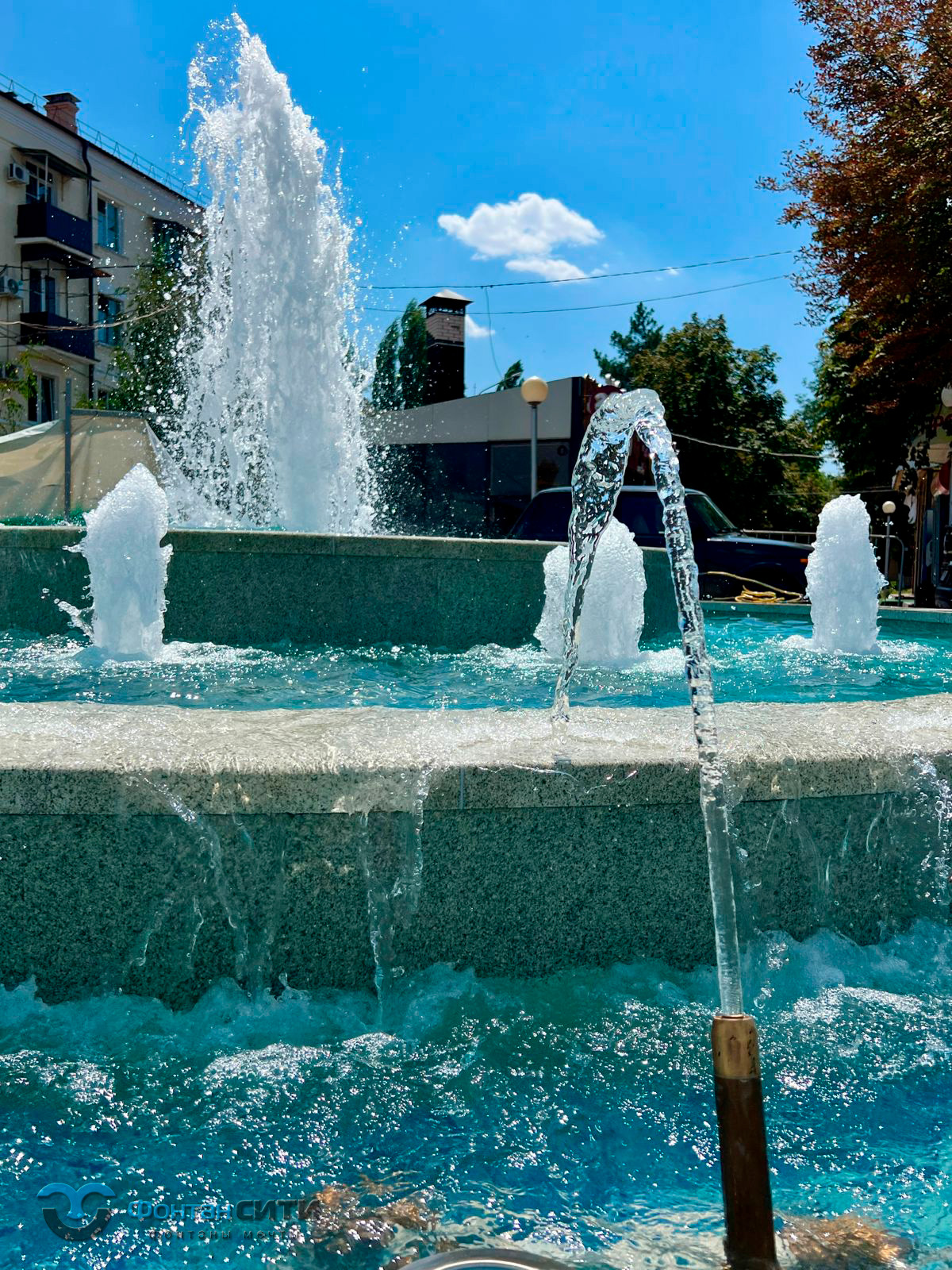Реконструкция городского фонтана Минеральные воды, изображение