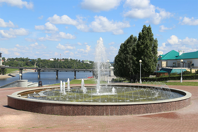 Фонтан г. Чебоксары, изображение