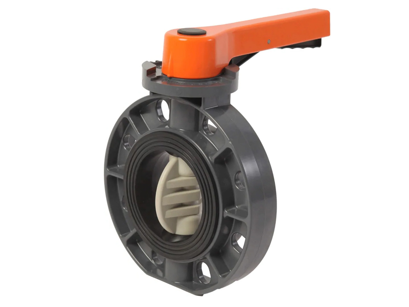 Дисковый затвор промышленного применения PVC-U PN16 FC (110)