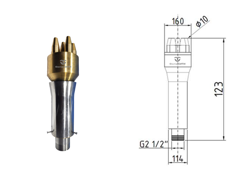 Фонтанная насадка FC 