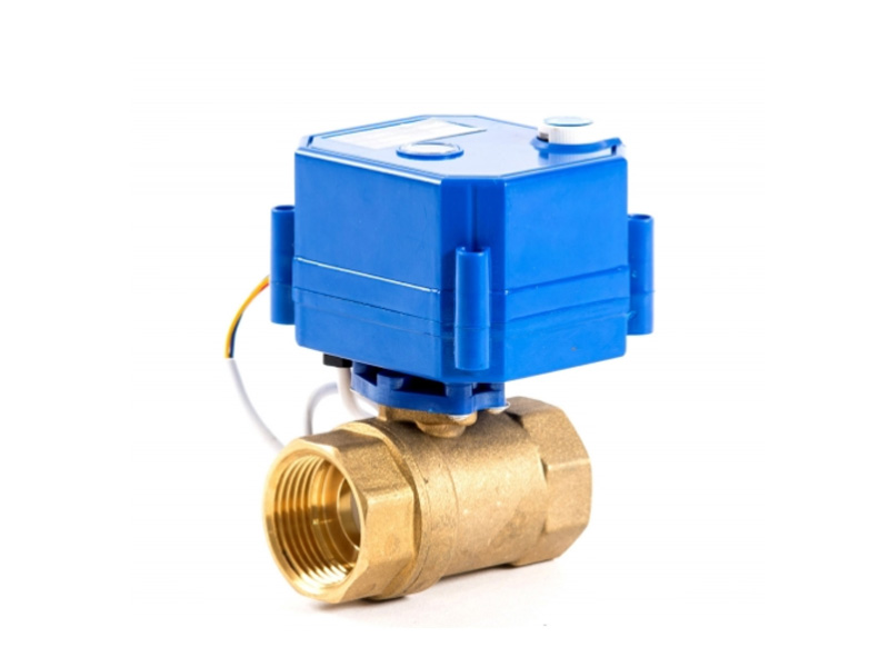 Кран шаровый с самовозвратным электроприводом нормально-закрытый ARM CR04 (DC9-24V, AC220V), с ручны