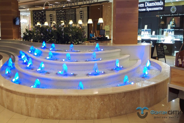 Интерьерные фонтаны