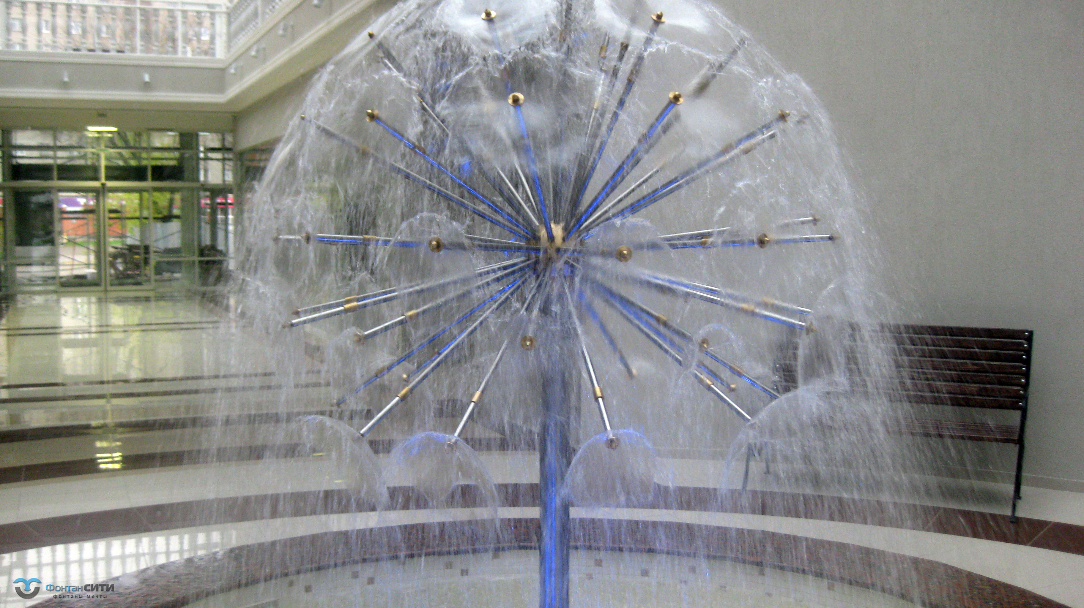 Фонтан Сфера г. Ижевск