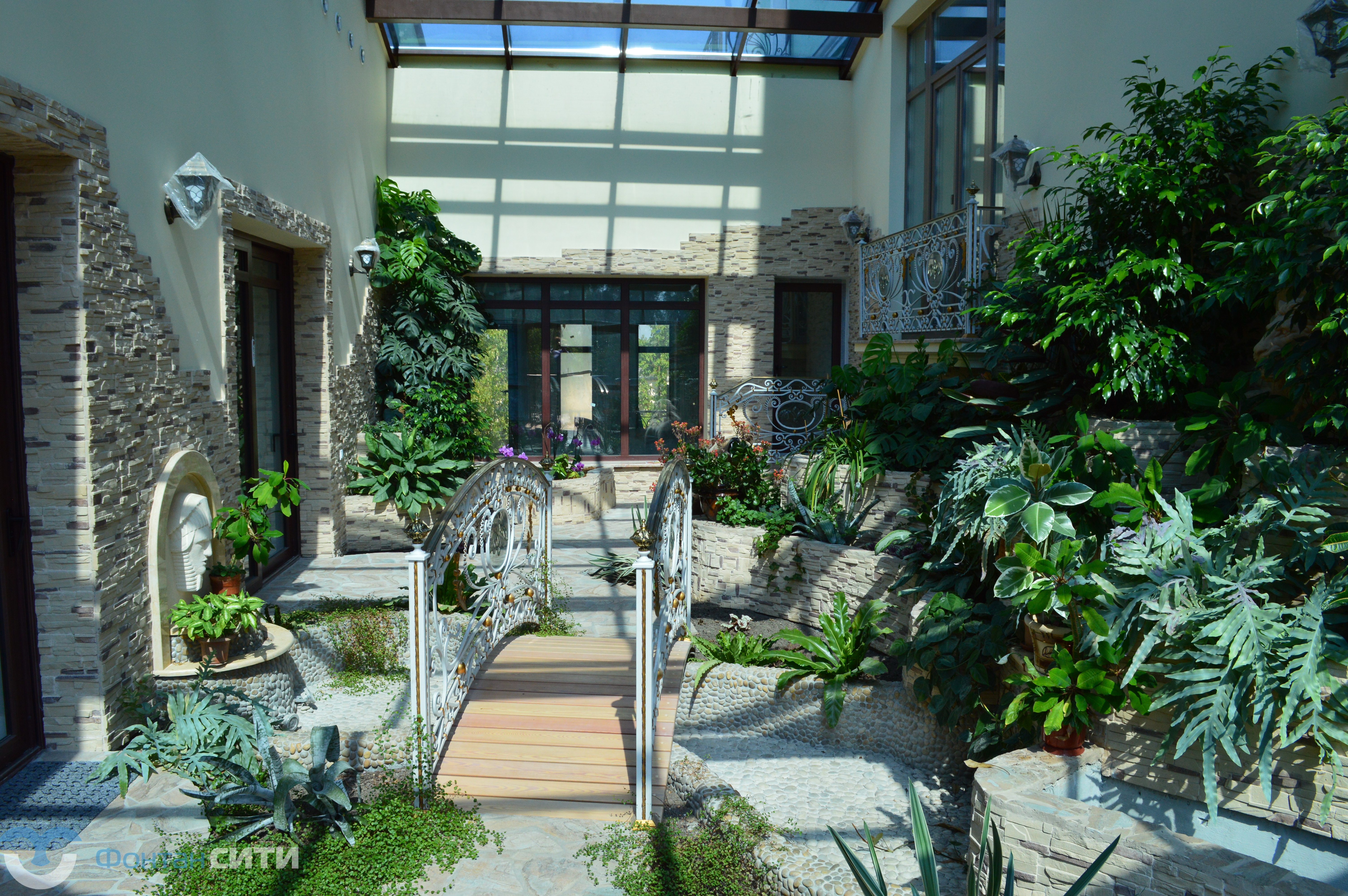 Зимний сад в г. Клин, изображение