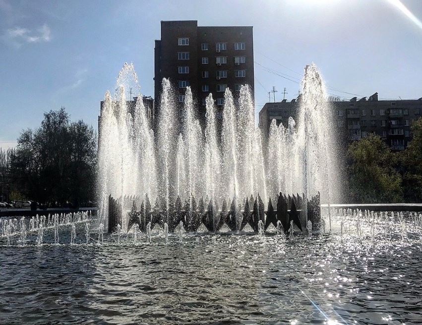 Реконструкция фонтана на ул. Осипенко в Самаре