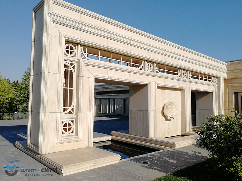 Декоративный фонтан усадьба "Самаринское", изображение