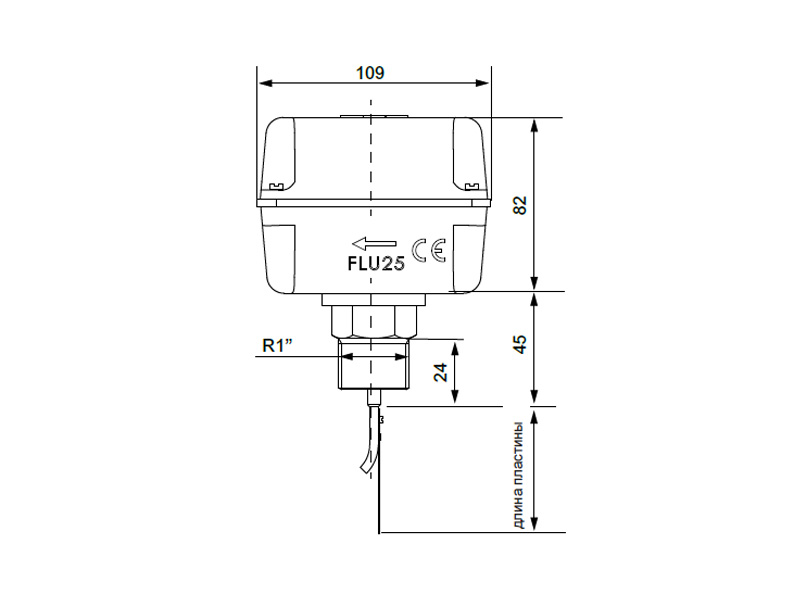 Реле протока FLU 25