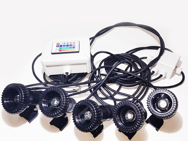 Светильник G40/1/3 (комплект из 5-х штук) (RGB 220V)-3