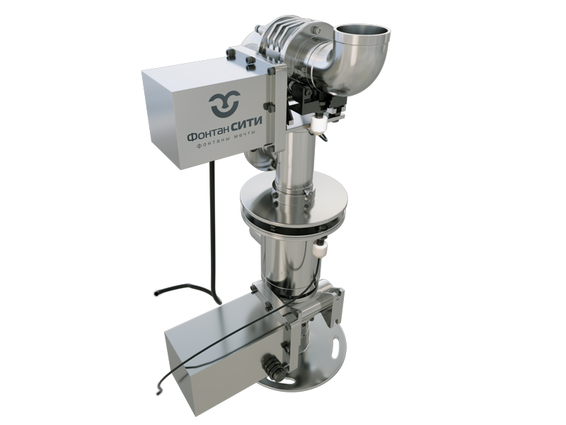 Фонтанный агрегат с приводом 