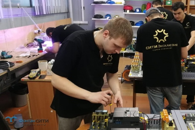 Электрооборудование фонтанов