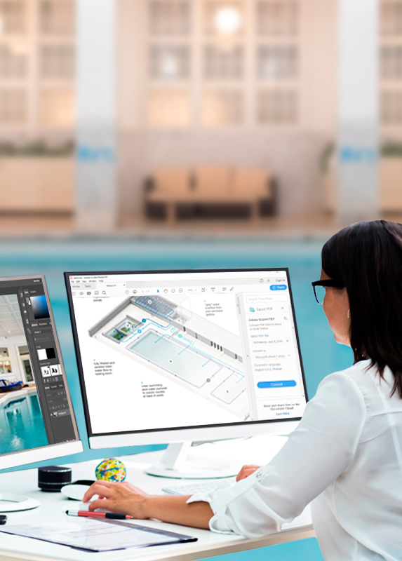 Бассейновым и фонтанным компаниям