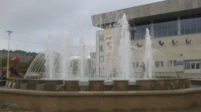 Городской фонтан г. Апатиты