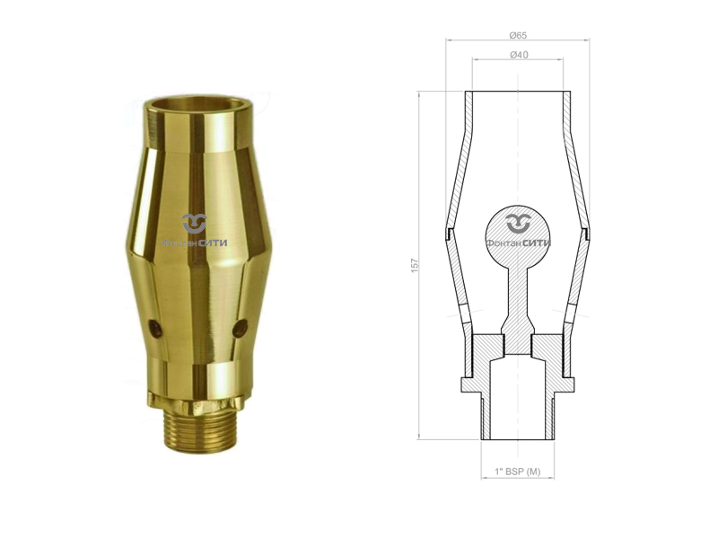 Фонтанная насадка FCI 
