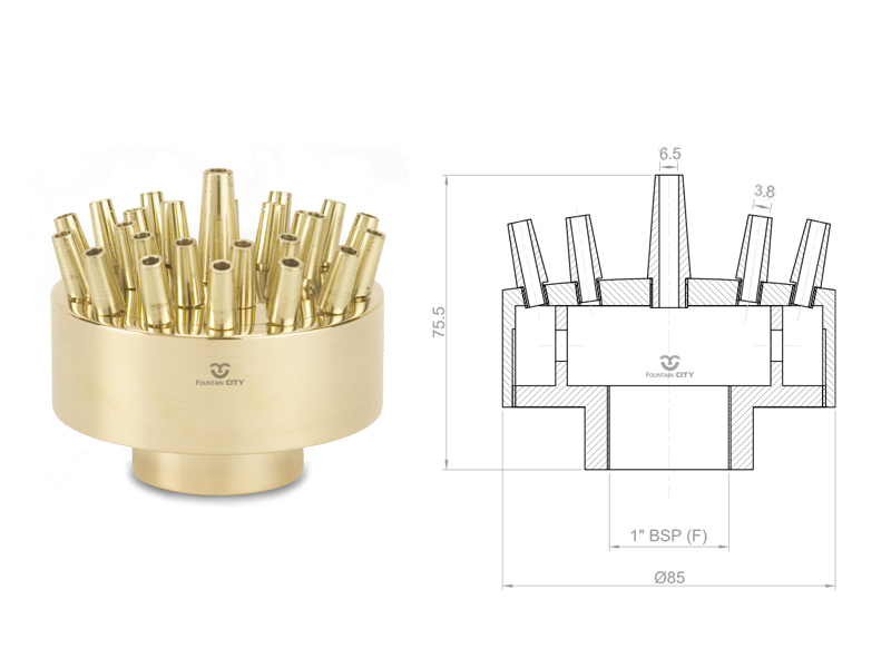 Фонтанная насадка FCI 