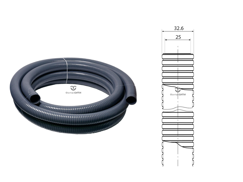 Шланг спирально-витой (1500S)-2