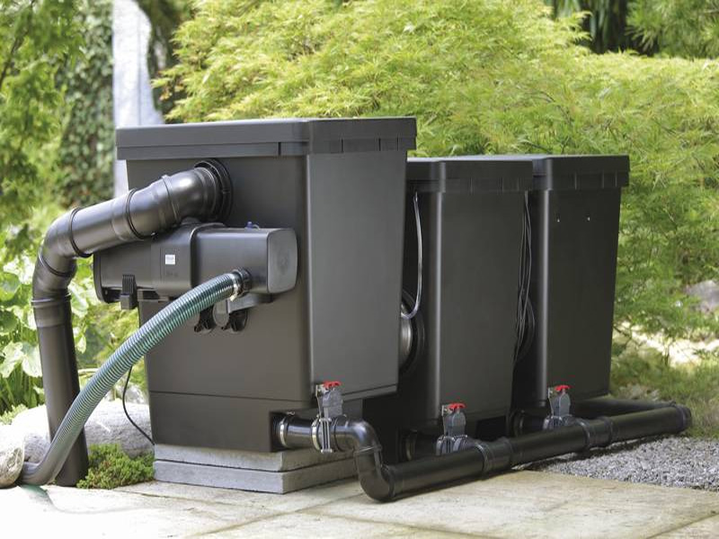 Модуль с барабанным фильтром (напорная система) 