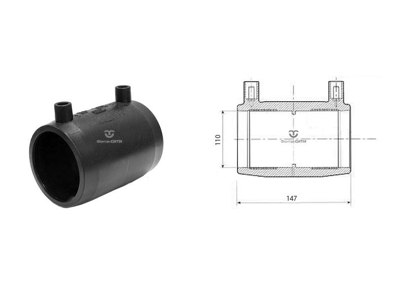 Муфта электросварная ПНД FC (110)
